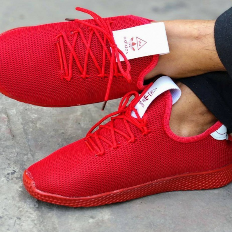 adidas shoes in red colour 
