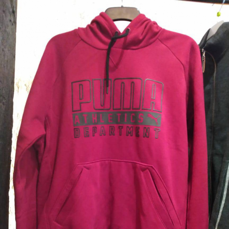 puma athletic department hoodie